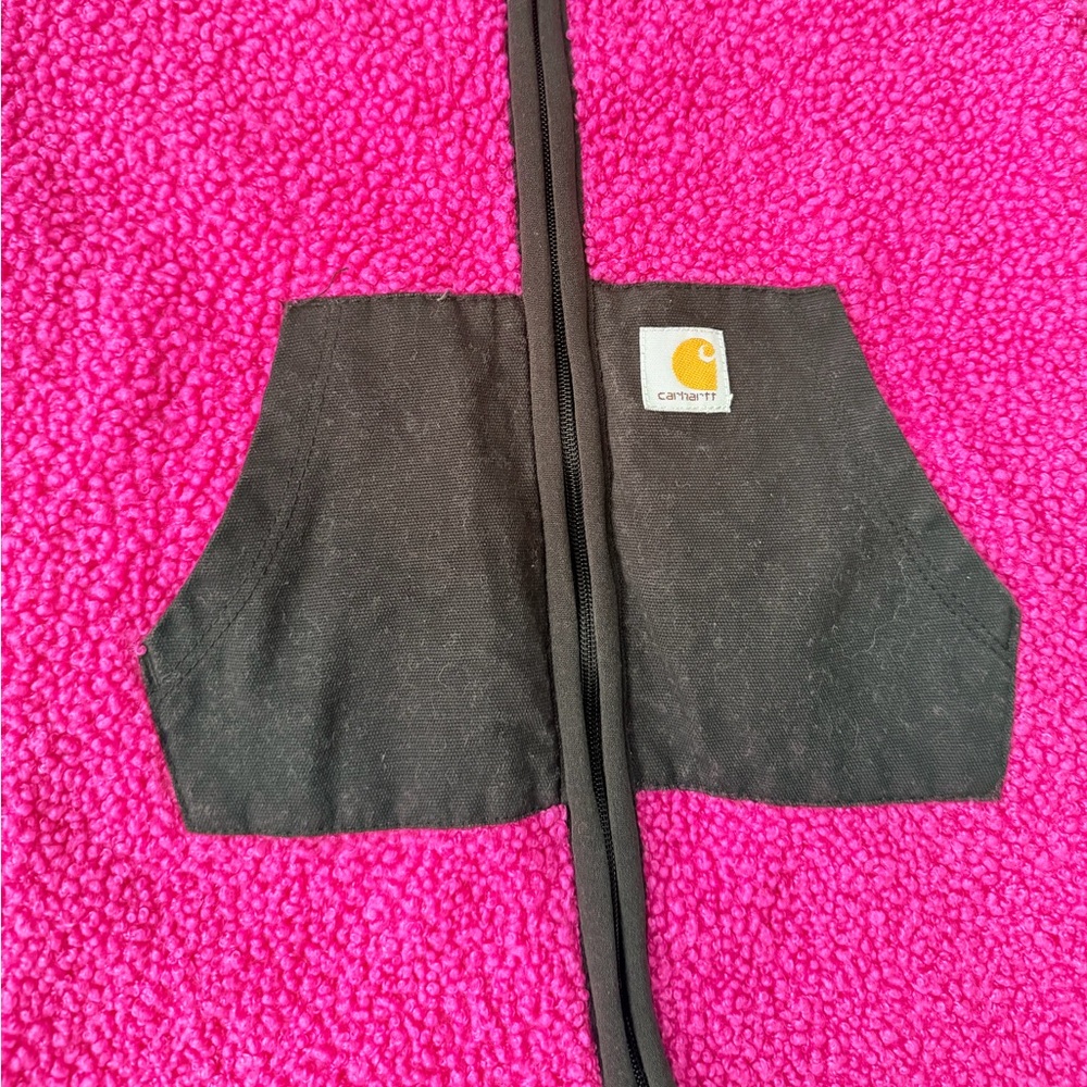 Carhartt Fuchsia Hooded Fleece Snowsuit - Picture 5 of 16